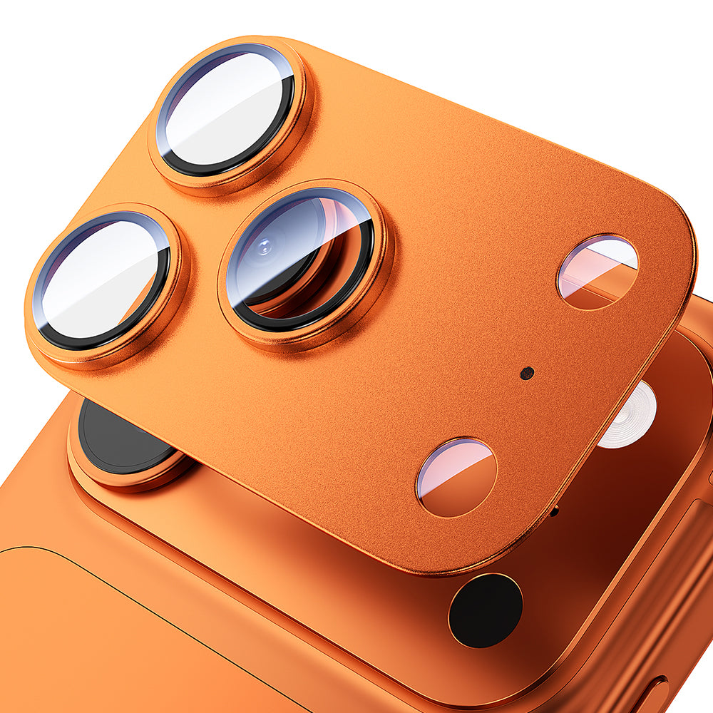 MAGIC JONE Lens Tempered Glass With Metal Frame (Integrated )