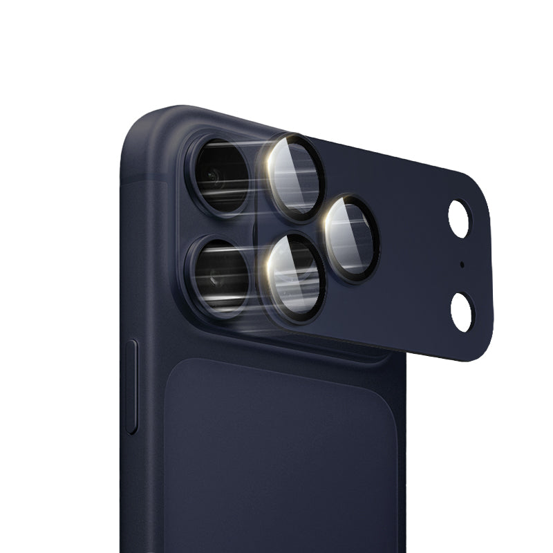 MAGIC JONE Lens Tempered Glass With Metal Frame (Integrated )