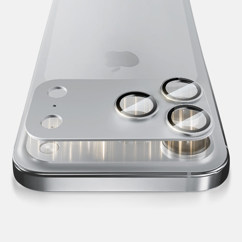 MAGIC JONE Lens Tempered Glass With Metal Frame (Integrated )