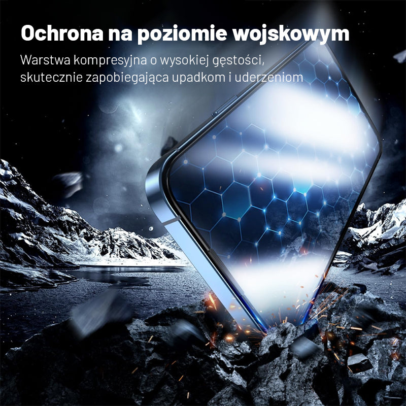 MAGIC JONE Niewidoczna osłona ekranu iPhone'a Ⅲ – bez kurzu i pęcherzyków powietrza