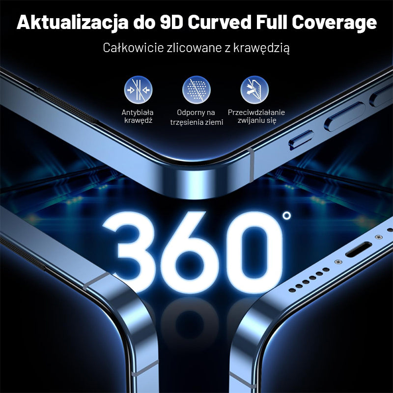 MAGIC JONE Niewidoczna osłona ekranu iPhone'a Ⅲ – bez kurzu i pęcherzyków powietrza