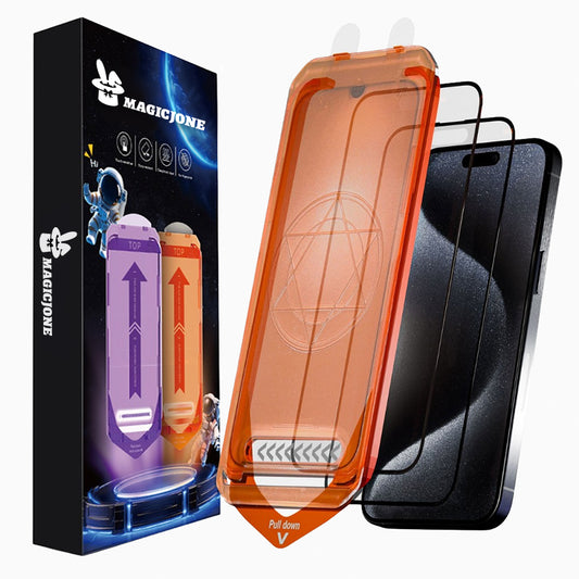 MAGIC JONE Niewidoczna osłona ekranu iPhone'a Ⅲ – bez kurzu i pęcherzyków powietrza