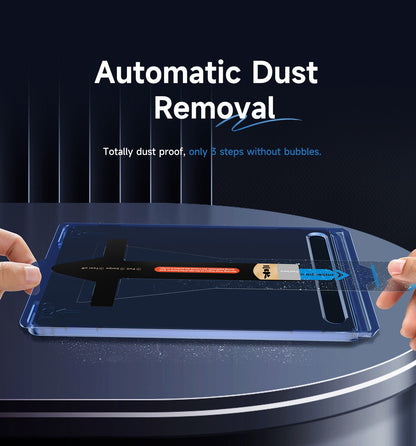 MAGIC JONE Screen Protector for iPad Tempered Glass Film Case Friendly & Apple Pencil Compatible