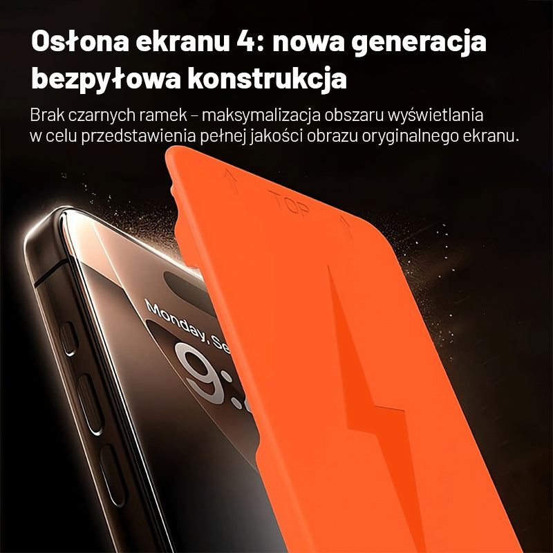MAGIC JONE Niewidzialna osłona ekranu iPhone'a Ⅳ – ulepszony model 2025