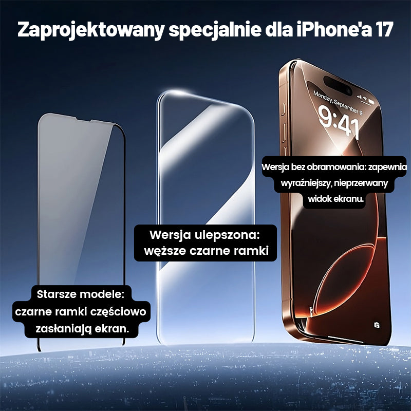 MAGIC JONE Niewidzialna osłona ekranu iPhone'a Ⅳ – ulepszony model 2025