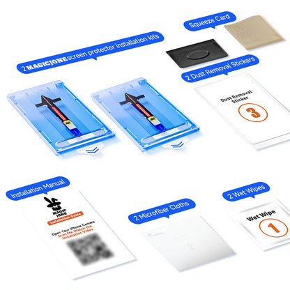 MAGIC JONE Nintendo Switch 2 Screen Protector - One-Touch Easy Application Ultimate Protection