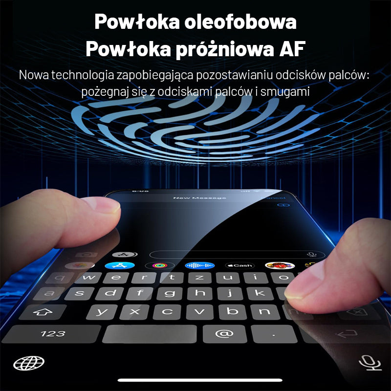 MAGIC JONE Niewidoczna osłona ekranu iPhone'a Ⅲ – bez kurzu i pęcherzyków powietrza