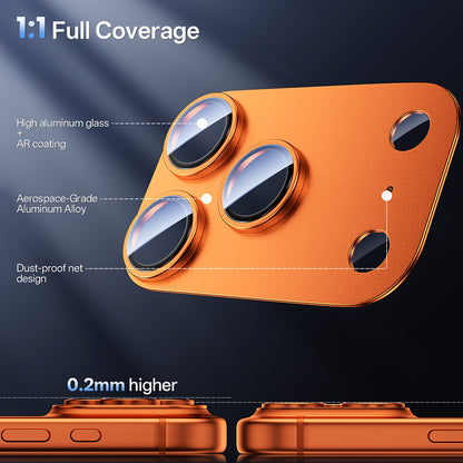 MAGIC JONE Lens Tempered Glass With Metal Frame （Integrated ）