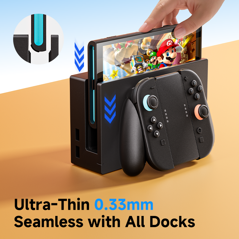 MAGIC JONE Nintendo Switch 2 Screen Protector - One-Touch Easy Application Ultimate Protection